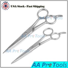 Hair Cutting Scissors / Barber Shears - ICE Tempered grooming scissors 5.5, 4.5"