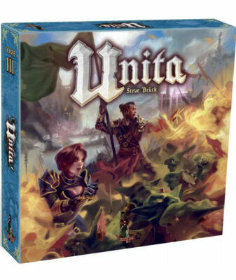 UNITA BRETTSPIEL Steve Bruck 2014 BRANDNEU & VERSIEGELT (beschädigte Verpackung)