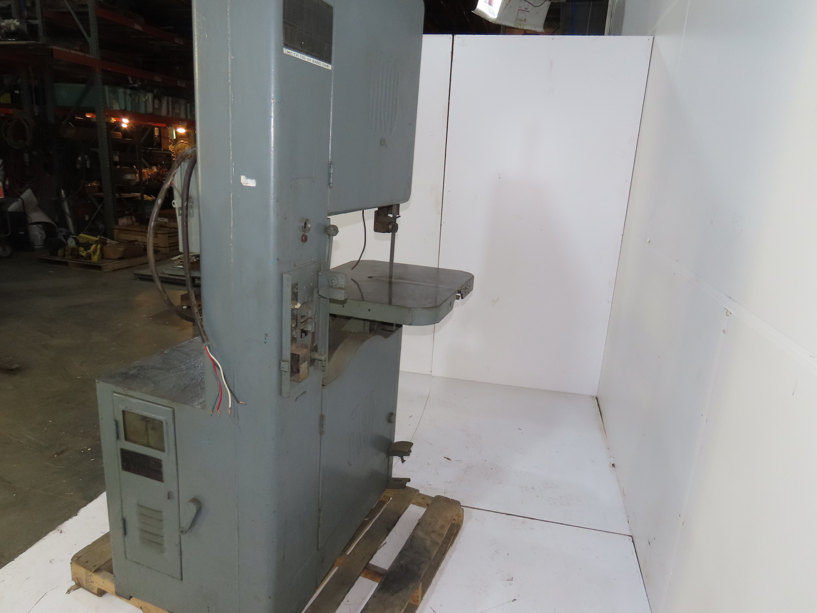 GROB 24" Vertical Band Saw NS24 metal/wood cutting speeds 502030 fpm