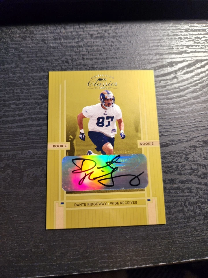 9 Card Lot! 04' & 05' Donruss Elite Classics & Timeless Tributes All RC & 1 Auto - Image 2 of 4