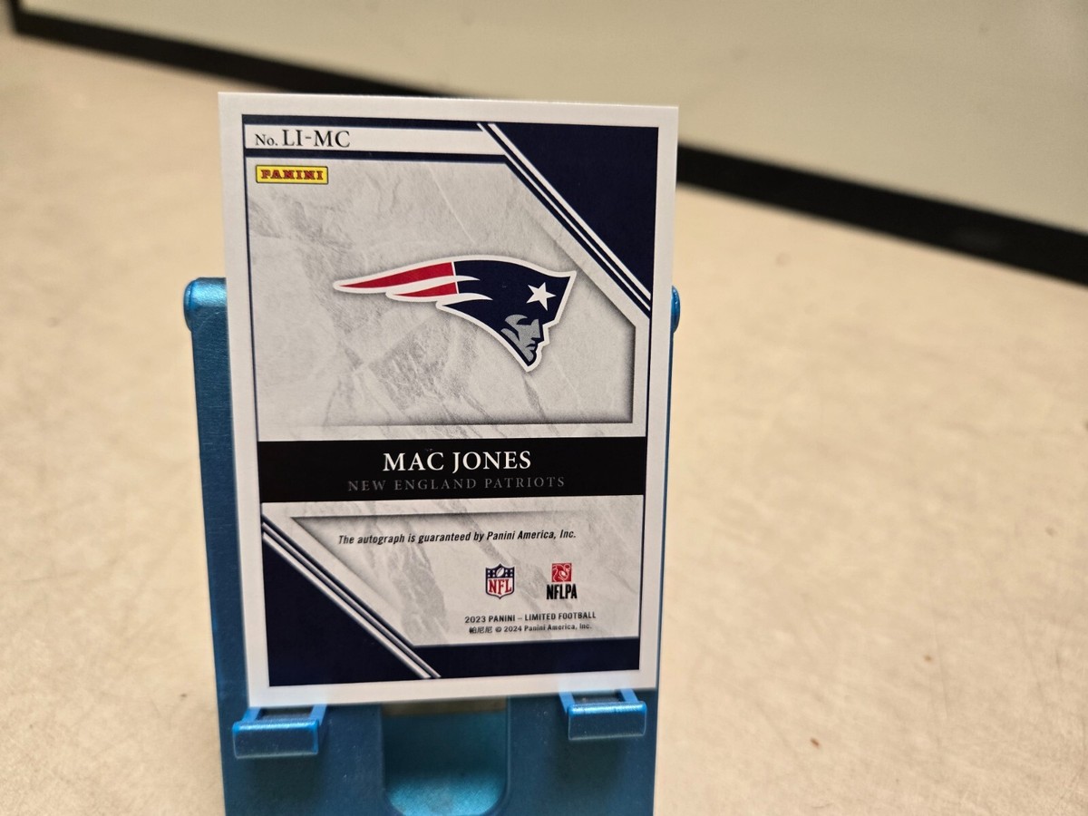 2023 Panini Limited - Limited Ink Mac Jones #LI-24 Ruby 2023 Panini Limited - Limited Ink Mac Jones #LI-24 Ruby