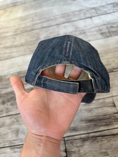 Vintage 90s AJ Armani Jeans baseball faded Y2K cap OS - Picture 5 of 8