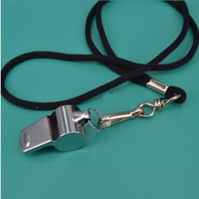 Loud SOS Lifeguard Emergency Whistle Referee Coach Sports Events Outdoor Metal