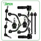 10x Complete Front Control Arm Tie Rod Sway Bars Fits 2003-2004 Ford Expedition