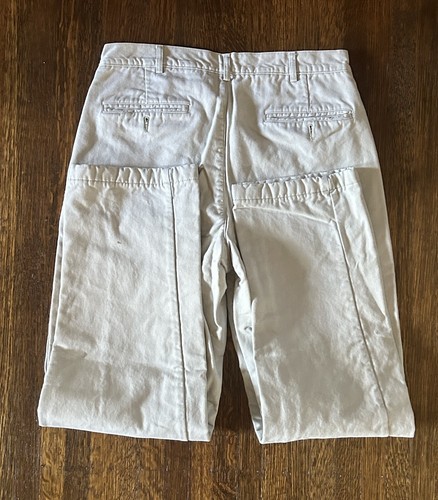 Men's Lands End Flannel Lined Chino Pants, Sz 32, Pre-Owned - Picture 3 of 4