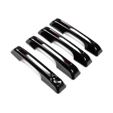 4Pcs Gloss Black Door Handle Decor Cover Trim Fit For 2022-2025 Ford Maverick