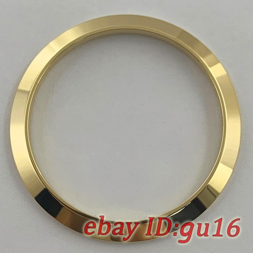 Bisel de acero inoxidable ajuste 36 mm y 40 mm caja de reloj anillo piezas de repuesto - Imagen 15 de 20