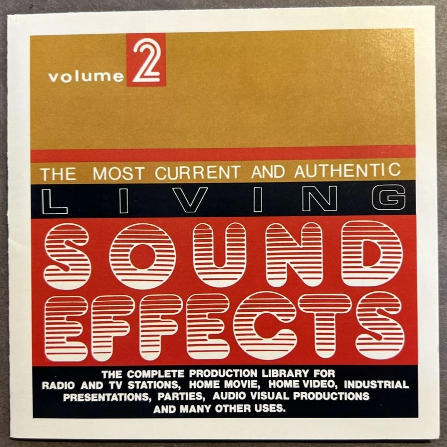 CD 1983, Bainbridge Records, Living Sound Effects, Vol 2 - Very Good!