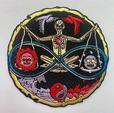 Libra Astrology Art Patch Iron on 3.5”