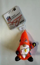 Cleveland Browns Christmas Tree Holiday Ornament - Gnome with lights - Vinyl