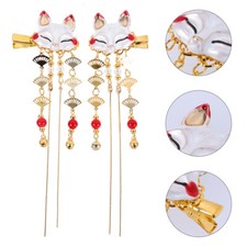 2pc Hair Clip Chinese New Year Traditional Hair Accessories Hair Pin Headwear