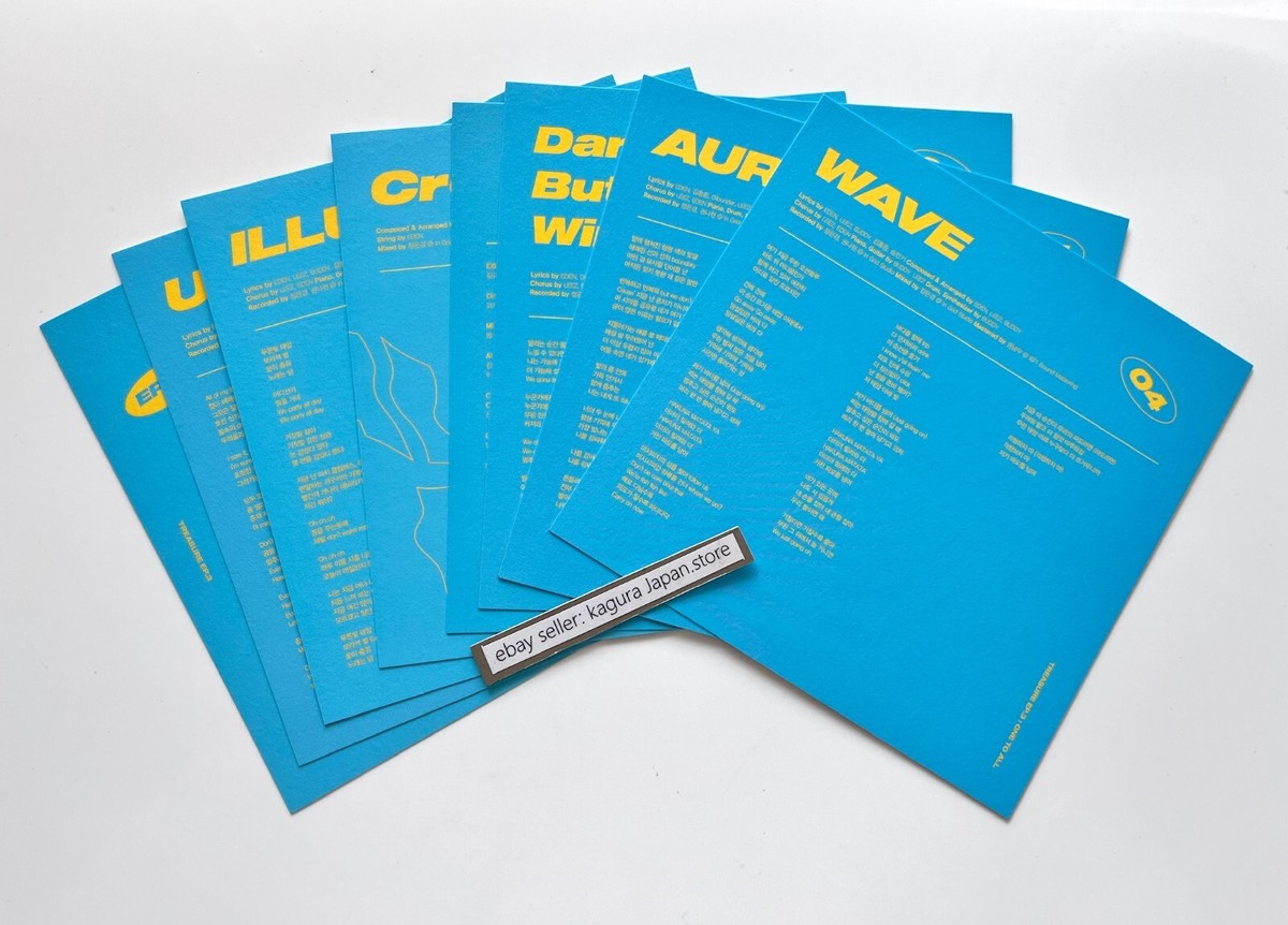 ATEEZ TREASURE EP.3 One To All Wave ver. Album CD + Booklet