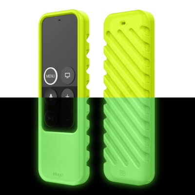 Apple TV Remote Case - elago  R3 Protective Case for 4K / 4th Gen [Neon Yellow]