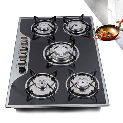 planet glass top gas stove
