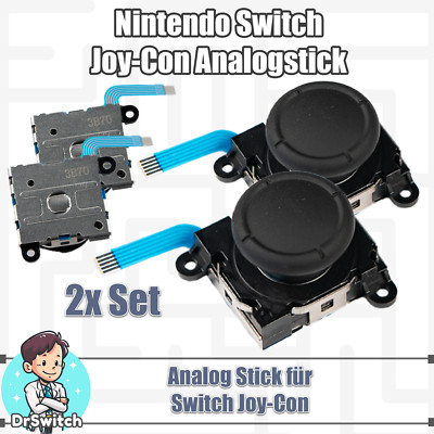 2x Nintendo Switch Joy Con Oled Lite Analog Thumbstick Stick Controller Knopf