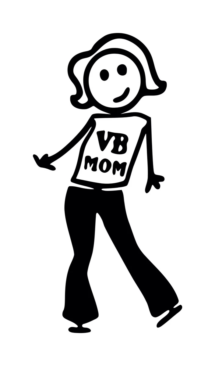 Mom Stick Figure