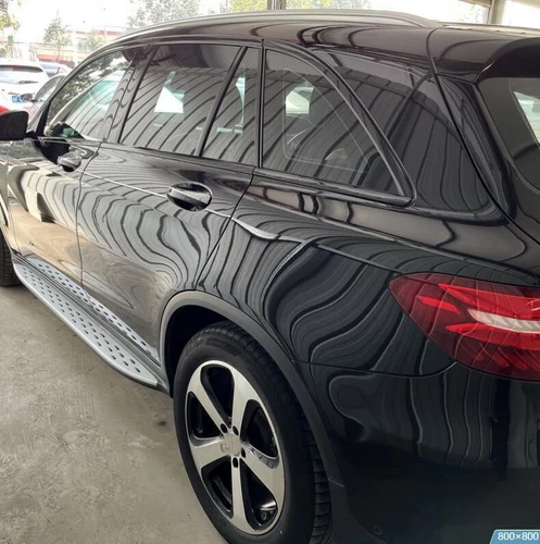 Car Window Trim Strip Cover Glossy Black For Mercedes Benz GLC-Class 2018-2021 - Bild 5 von 9