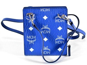mcm blue crossbody