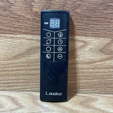 OEM GENUINE Lasko Fan 8 Button Eco Black  Remote Control No Battery Cover