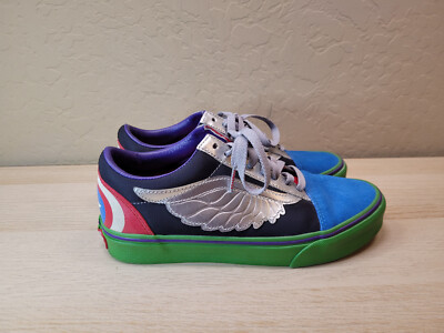 Vans x Marvel Avengers Limited Edition Skate Shoes Sneakers Men 6.5 Womens 8