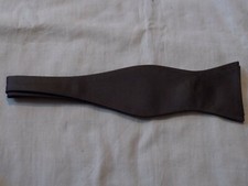 Plain Solid Color Black Bowtie Formal Tuxedo Suit Party Wedding NEW