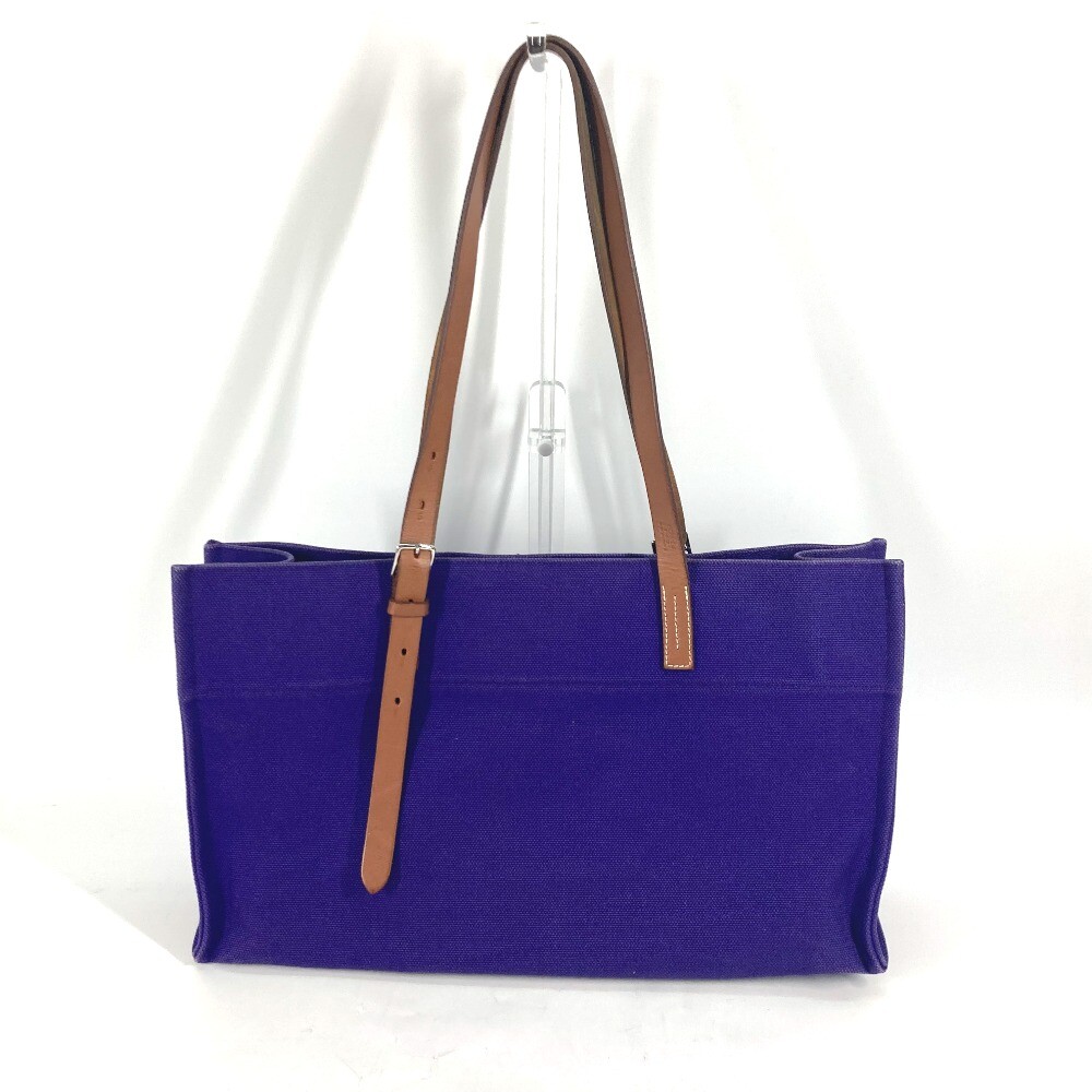 HERMES Etrivière Hélan Bag Shoulder Bag Tote Bag Canvas