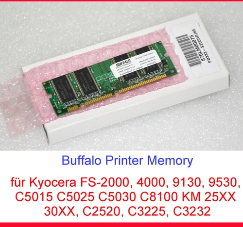 256 MB SPEICHER BUFFALO 870LM00075 PD333-S256HDJKE FÜR KYOCERA C5015 C5025 C8100