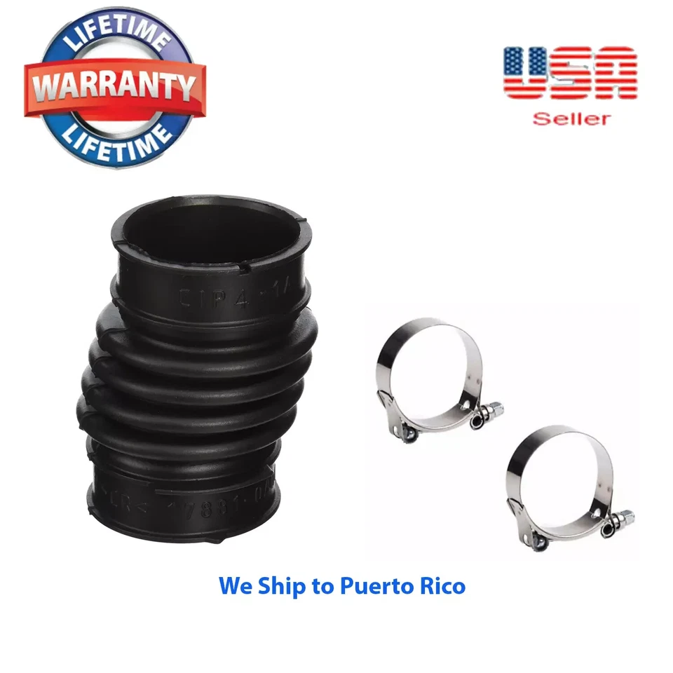 Juego de 3 mangueras de admisión de aire con abrazaderas aptas para TOYOTA AVALON 2000-2004 Foto 3 de 4