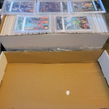 150 Comic Book Assortment (List Provided In Photos)+ 5 Graded Marvel Cards