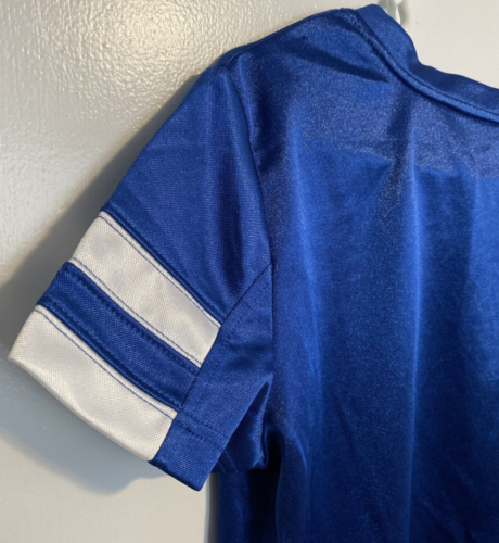 NFL Indianapolis Colts Blue Shirt WMN Size L Short Sleeves V Logo Front Dazzle - Bild 13 von 15