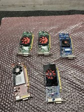 Used Lot of 5 Mixed Dell ATI Radeon Video Cards