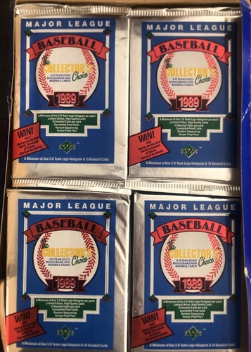 1989 Upper Deck Low Series Pack Unopened From a BBCE FASC Box Ken Griffey Jr RC