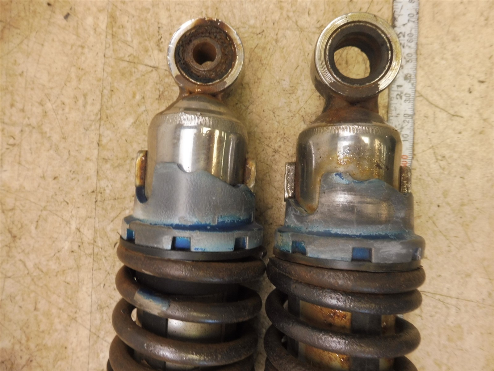 1977 Kawasaki KZ650 K3822* Rear Shocks Suspension eBay