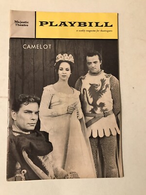 Vintage 1962 Camelot Playbill Magazine Majestic Theater New York Robert  Goulet | eBay