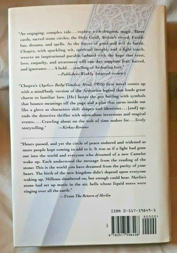 The Return of Merlin by Deepak Chopra (1995, Hardcover) 1st - Picture 2 of 2