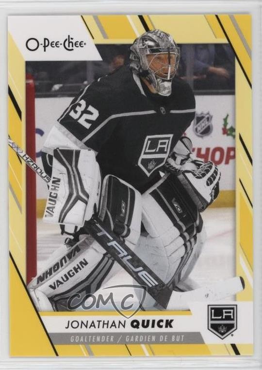 2023-24 O-Pee-Chee Yellow Border Jonathan Quick #173 0jk3