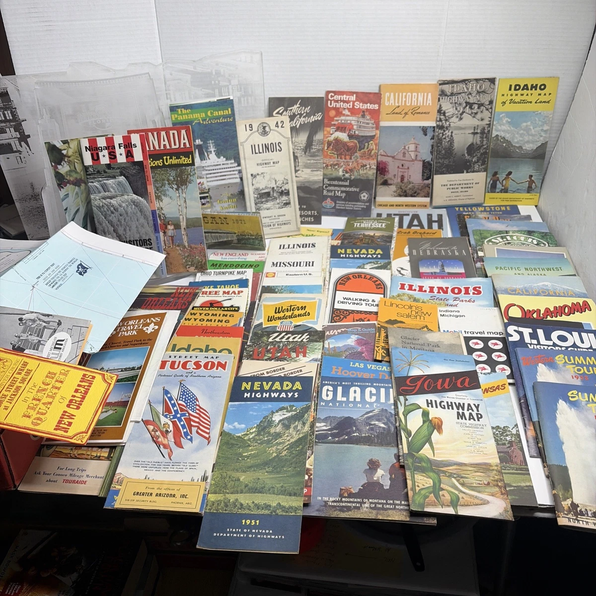 1950年頃 海外　外国 いろいろ ヴィンテージ旅行ガイド 地図 コレクション 1950年頃 海外 外国 いろいろ ヴィンテージ旅行ガイド 地図