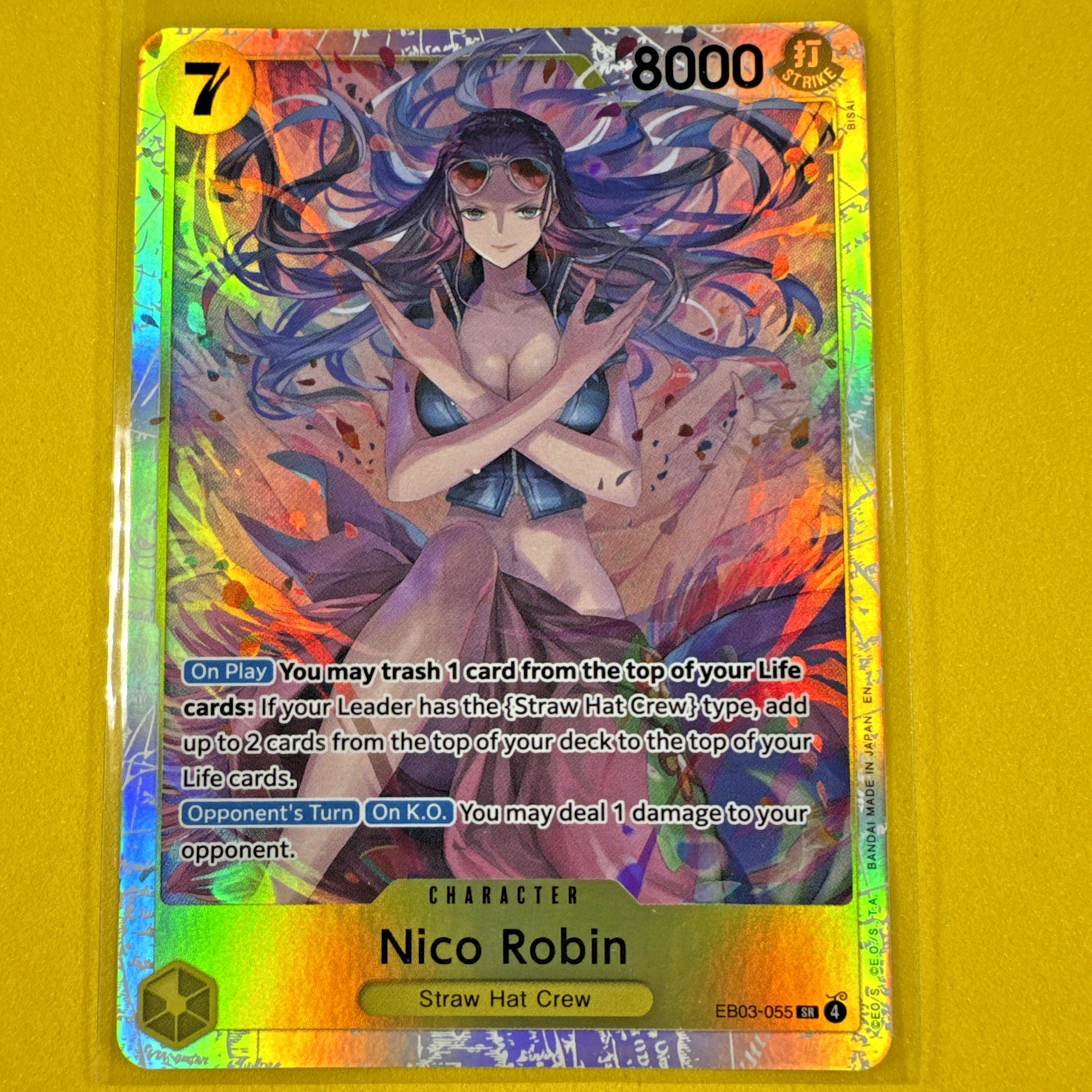 Nico Robin (055) EB03-055 Extra Booster: One Piece Heroines Edition Foil