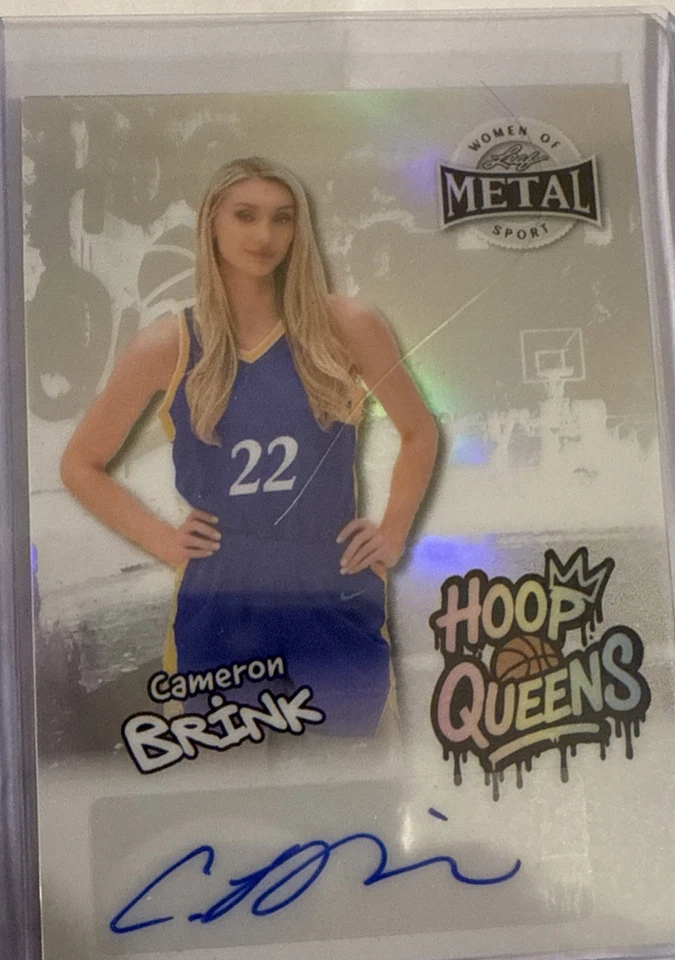 Aros Leaf Women In Sports Cameron Brink Queens 2025 automático #d 5/10 WNBA Foto 2 de 4