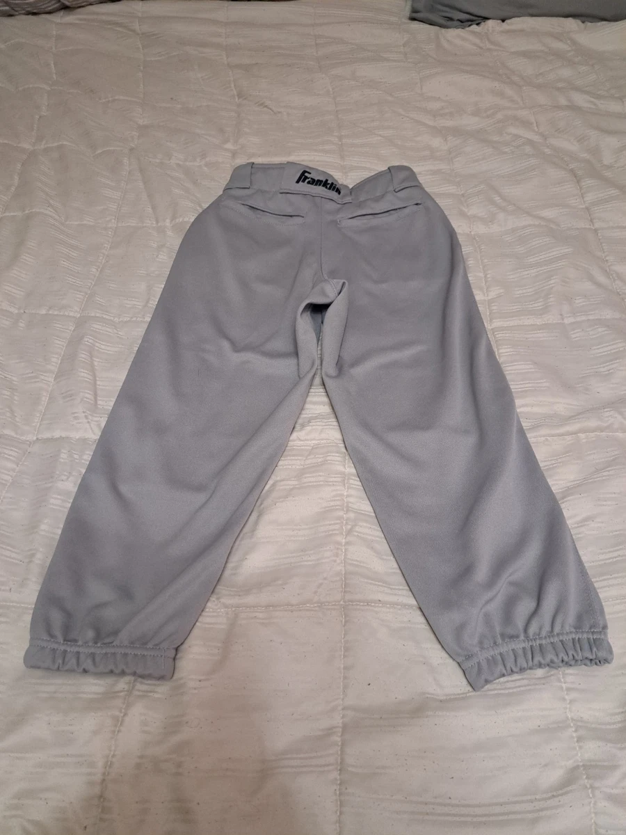 Adult (AS,AM,AL - Blue Grey) Double Knees, Pocketed Cooling Baseball Pants