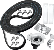 PartsBroz WE03X29897 WE12M29 Dryer Belt & Drum Bearing WE25M40 & As Pictured 