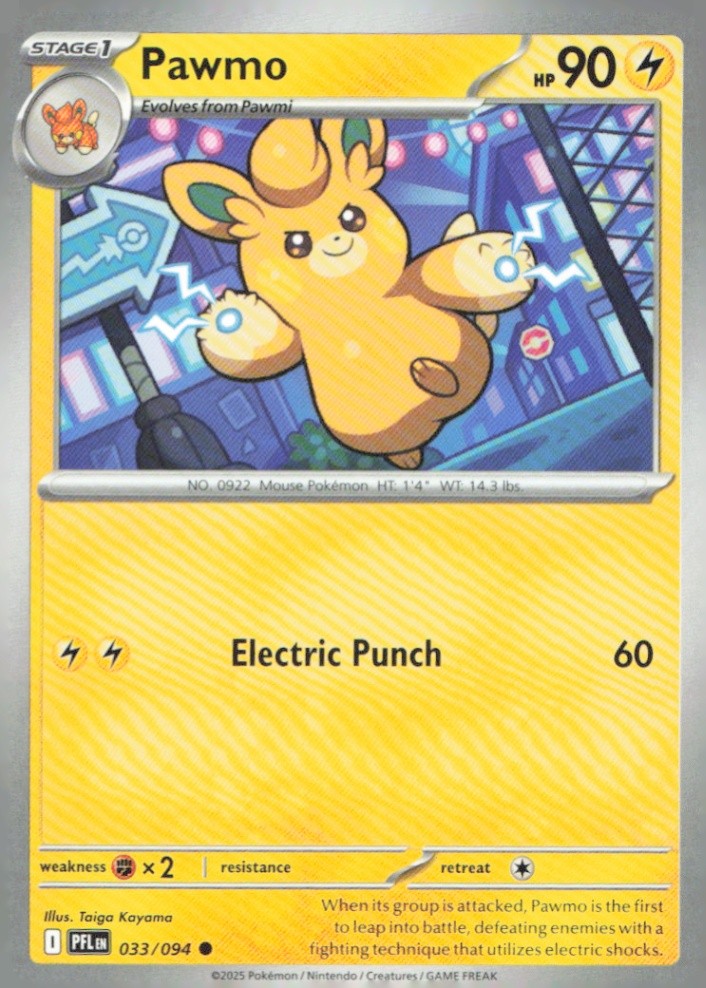 Pawmo Common ME02: Phantasmal Flames 033/094 NM