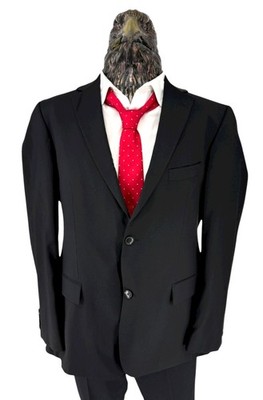 Hugo Boss Men Black Virgin Wool Blazer Pasolini/Movie EU52 DE52 US42R