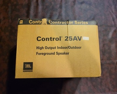 JBL Control 25AV White 5.25'' 2-way/AV Version! Indoor/outdoor! You Get The Pair!