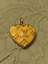Louis Vuitton Zipper Pull Charm-Yellow
