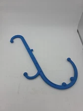 LiBa Back and Neck Massager Trigger Point Relief Tool Blue Handheld 