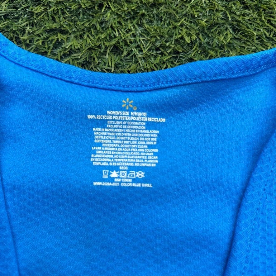 Walmart Employee Uniform Vest Womens Medium M Blue - Image 2 of 4