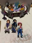 Vintage 1992 Playmobil Magic Winter Crystal Palace Royal Dining Set Table Chairs