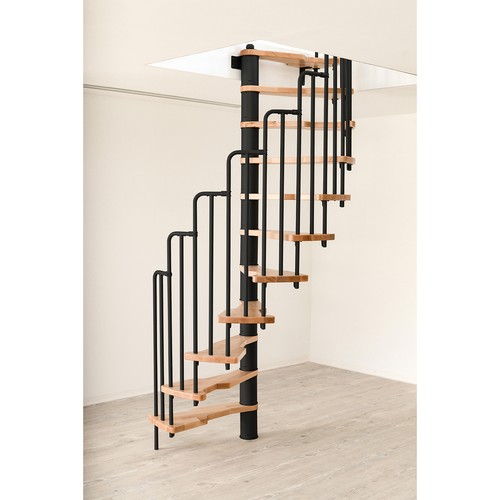 Minka Spindeltreppe Metallica 38-305,5cm Geschosshöhe Wendeltreppe Treppe - Bild 15 von 17