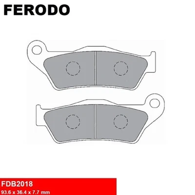 Plaquettes Ferodo de frein avant pour Husqvarna 125 TX 2017-2019 - Photo 1/2